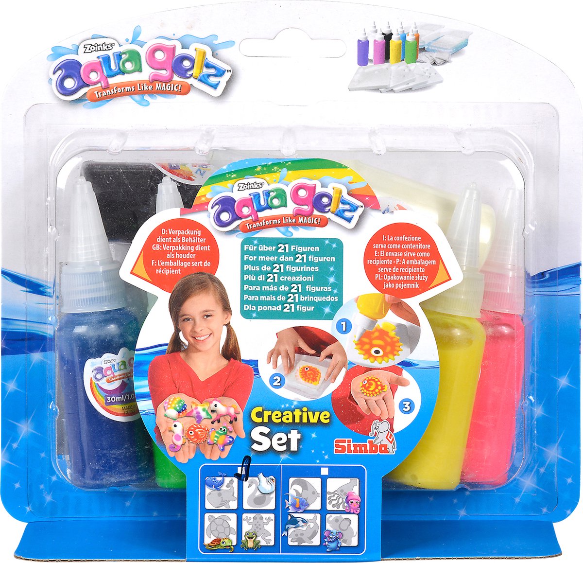 Aqua Gelz Creative Set, 16dlg.
