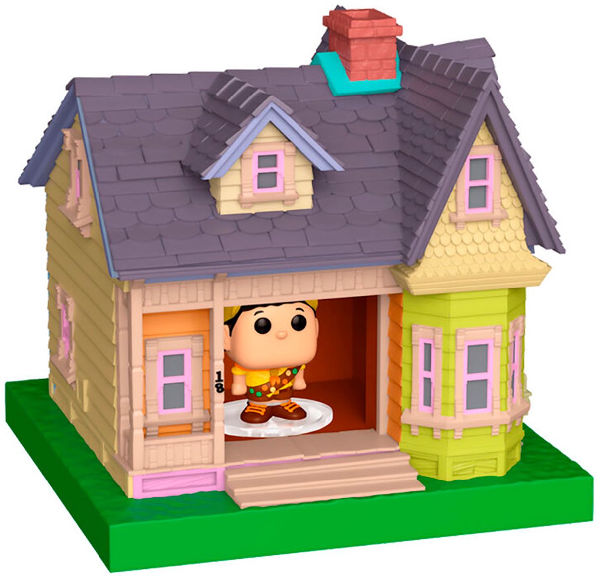 Funko Bitty Pop ! ville : en haut - Russell et la maison