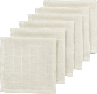 Lingettes buccales Meyco baby nature - hydrophiles - paquet de 6 - 30x30cm