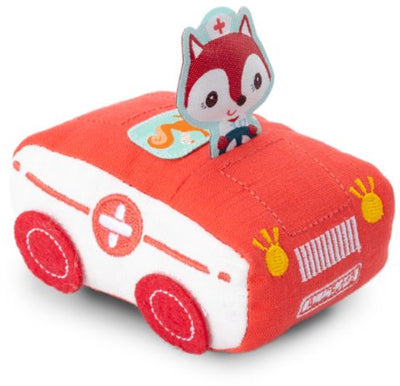 Lilliputiens - ambulance à retrait - Alice le renard