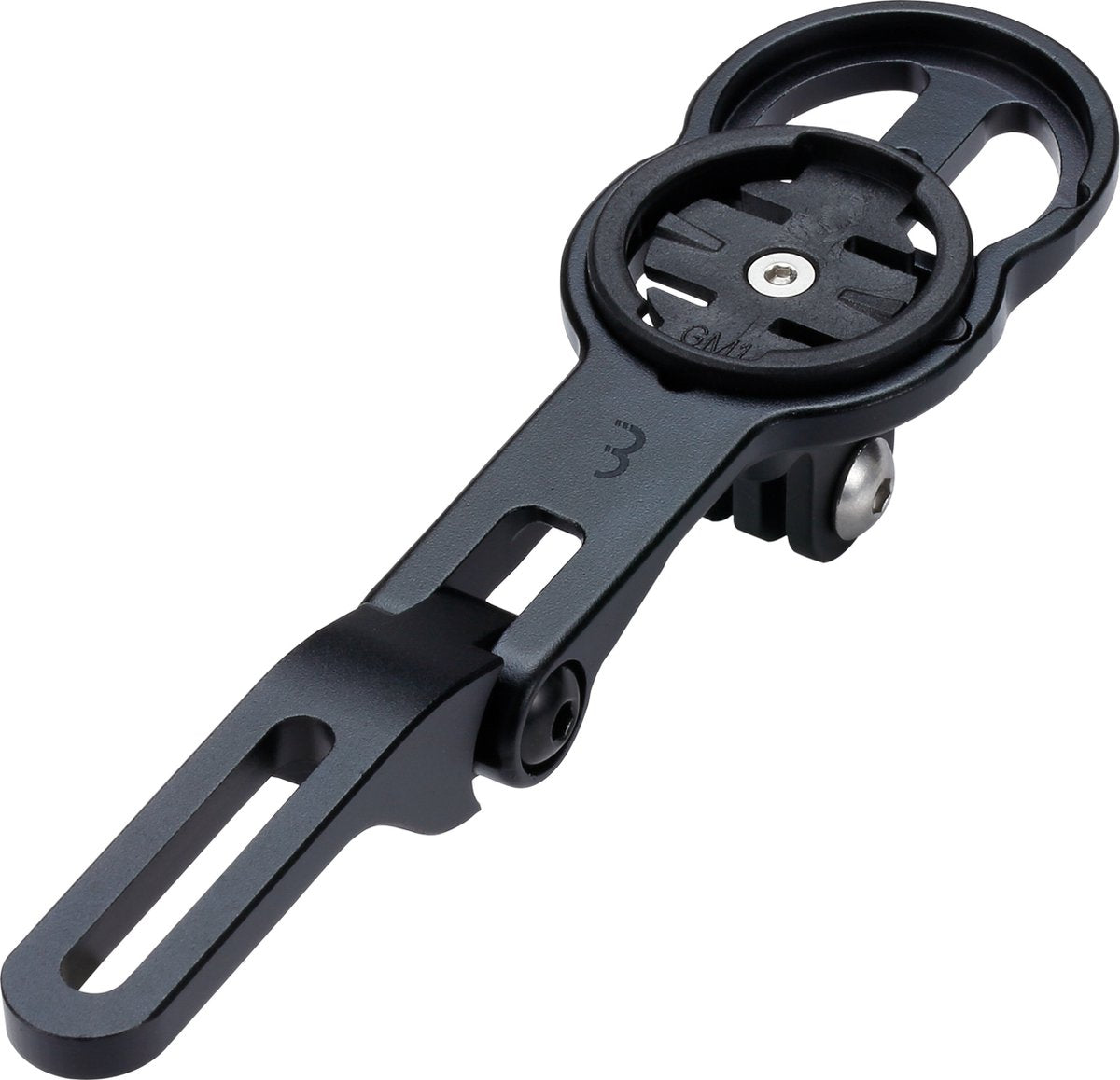 Support d'ordinateur de vélo Bbb Cycling Aeromount - avec support Garmin et Wahoo - adapté au guidon ø 31,8 35 mm - bcp-97