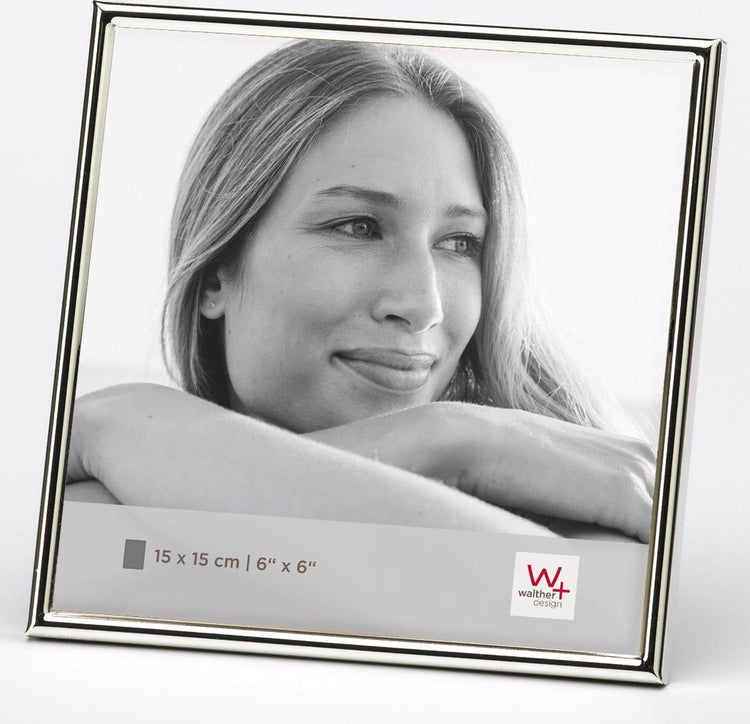 Walther design chloé - cadre photo - format photo 15 x 15 cm - argent