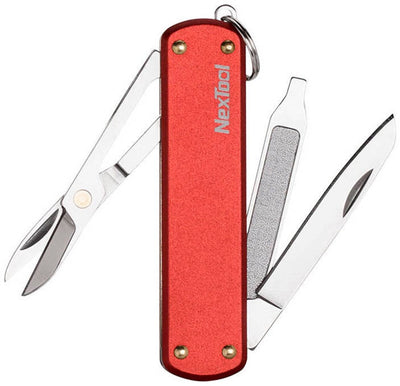 Mini couteau de poche Nextool NE0142 pour set d'outils 6en1, pratique pour voyager