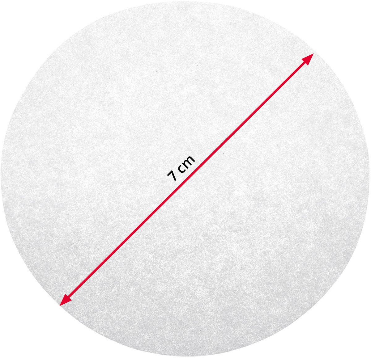 Papier burger Westmark, 100 pièces, papier de séparation antiadhésif pour des burgers parfaits, ø : 7 cm, papier, mini, blanc, 62392270