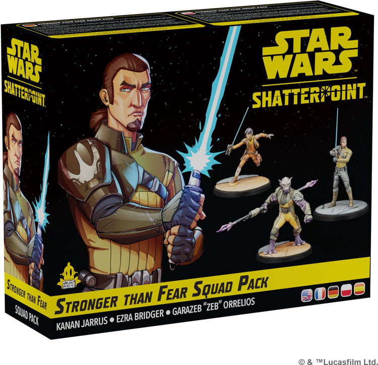 Jeux de masse atomique Star Wars Shatterpoint plus fort que la peur Squad Pack - en fr de pl es
