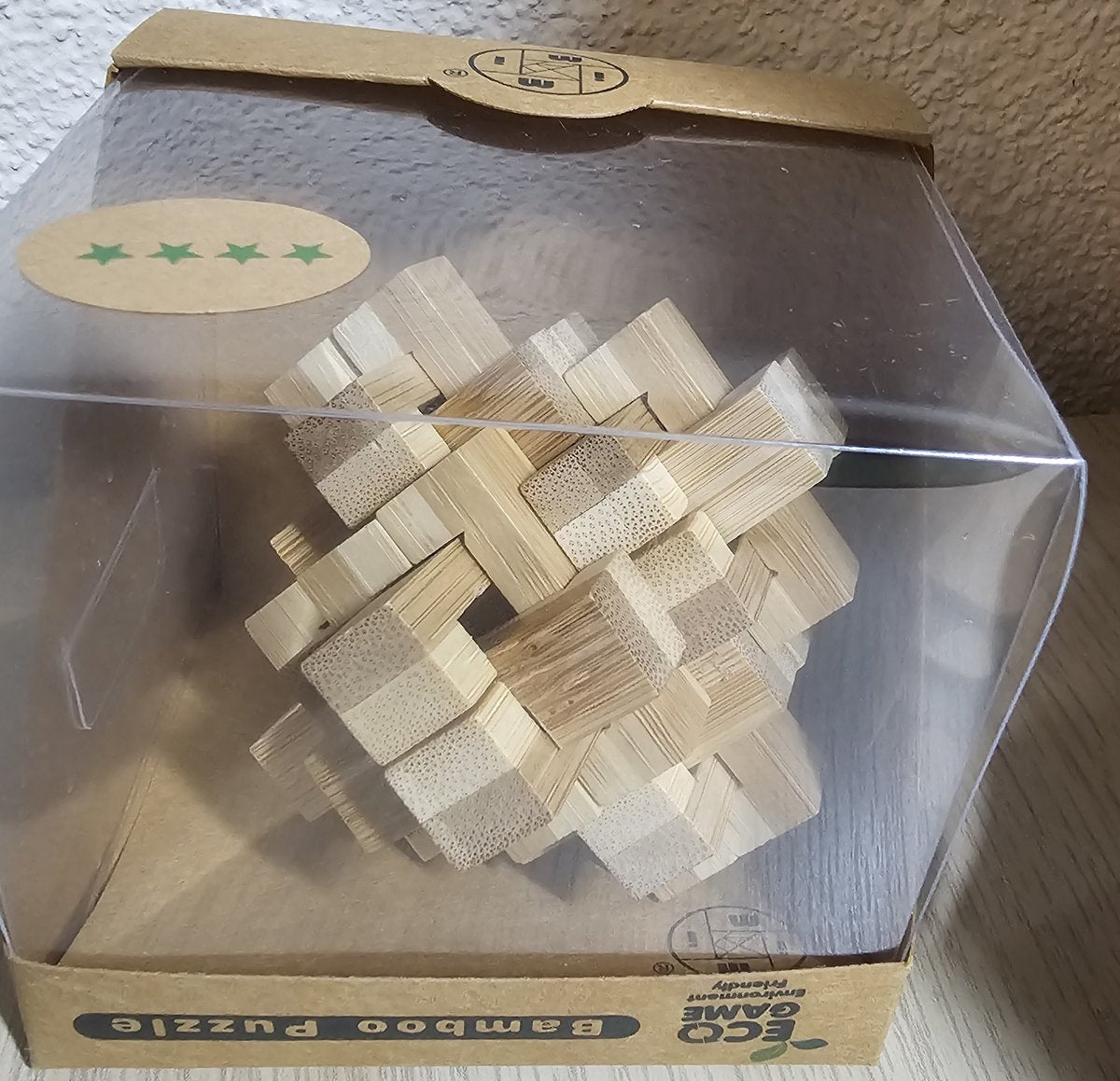 Puzzle noeud maudit Philos, bambou