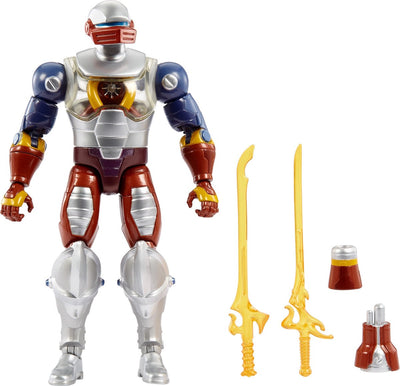 Maîtres de l'univers : révélation figurine roboto masterverse 18 cm