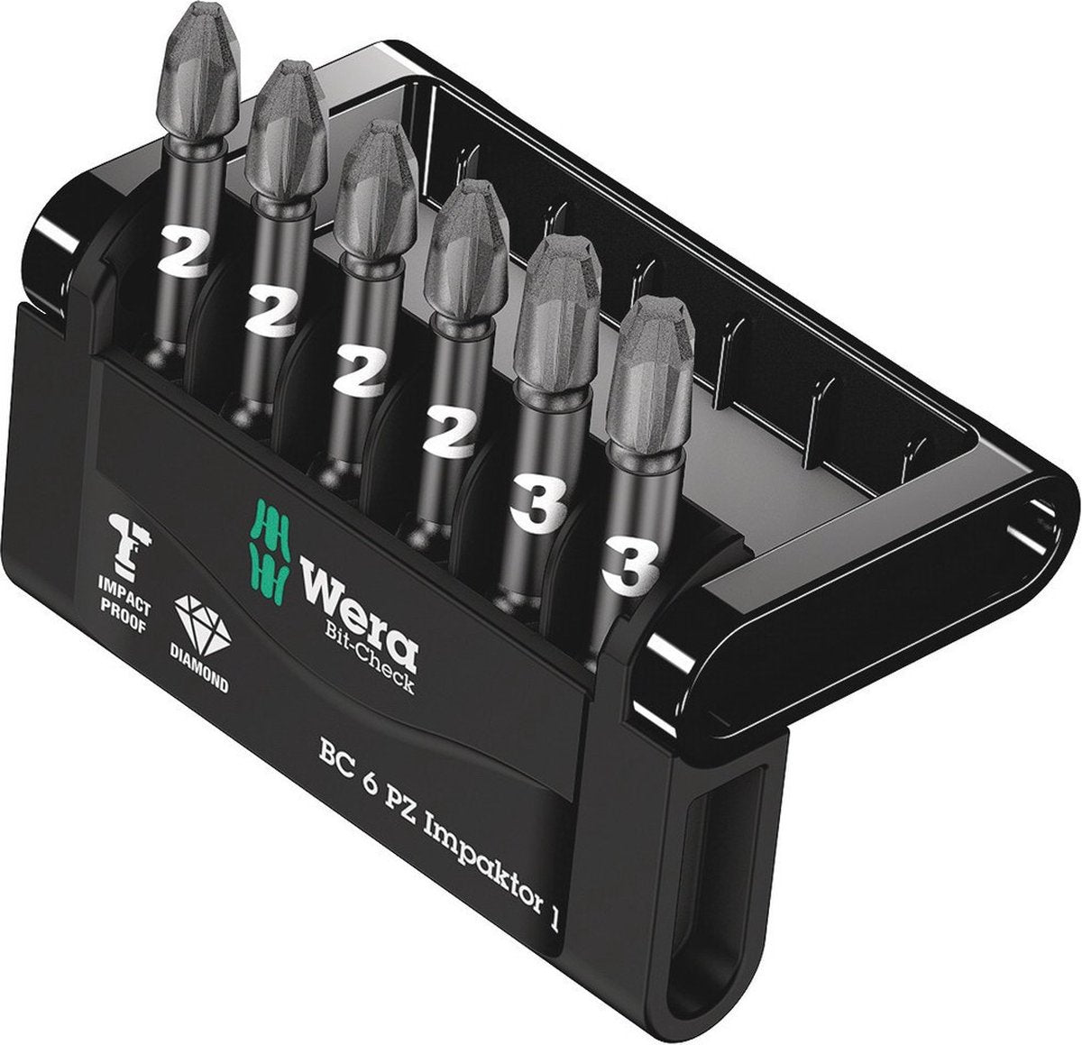 Imp wera bit-check 6 pz actionneur 1, 6 pièces - 1 pièce(s) - 05057692001