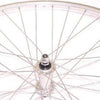 Roland Front Roue 28 Fixed AS26 Silver Zink Spk