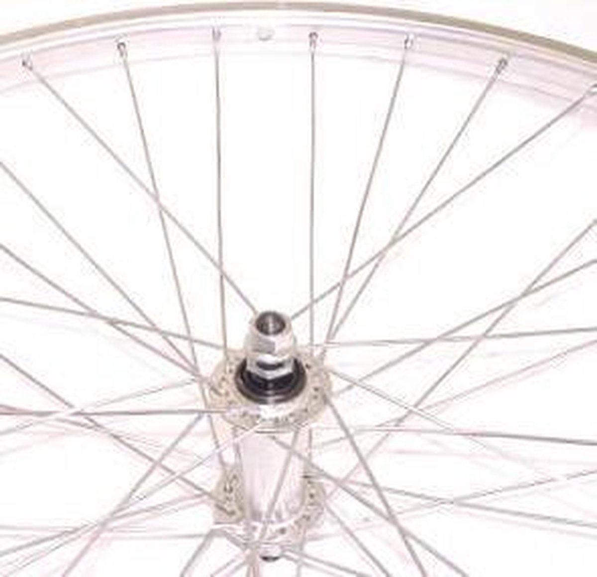 Roland Front Roue 28 Fixed AS26 Silver Zink Spk