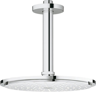 Douche de tête cosmopolite Grohe rainshower - douche à effet pluie ø 21 cm - avec bras de douche au plafond