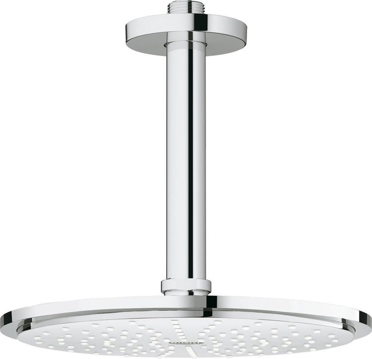 Douche de tête cosmopolite Grohe rainshower - douche à effet pluie ø 21 cm - avec bras de douche au plafond