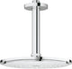 Douche de tête cosmopolite Grohe rainshower - douche à effet pluie ø 21 cm - avec bras de douche au plafond
