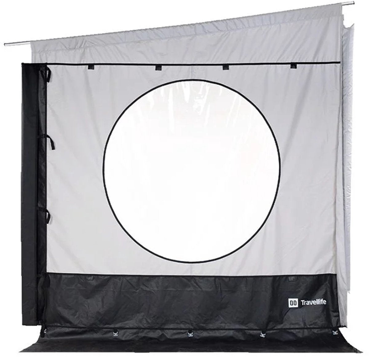 Paroi latérale Travellife scala l h2,45-2,64m - projection 2,50m - convient aux stores à cassette Thule, Fiamma et Dometic