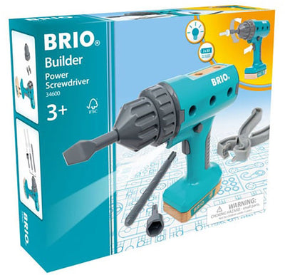 Brio builder - Tournevis électrique 34600 | jeu de rôle éducatif, jouets de construction pour enfants âgés de 3 ans et plus