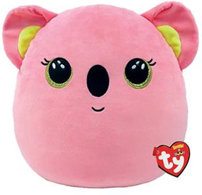 Ty squish a boos coussin câlin koala coquelicot 20 cm