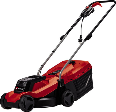 Tondeuse à gazon électrique Einhell GC-EM 1000 32 - 1000 W - largeur de coupe : 32 cm - bac de collecte 30 l - surface de pelouse recommandée : jusqu'à 300 m² - hauteur de coupe : 30-70 mm