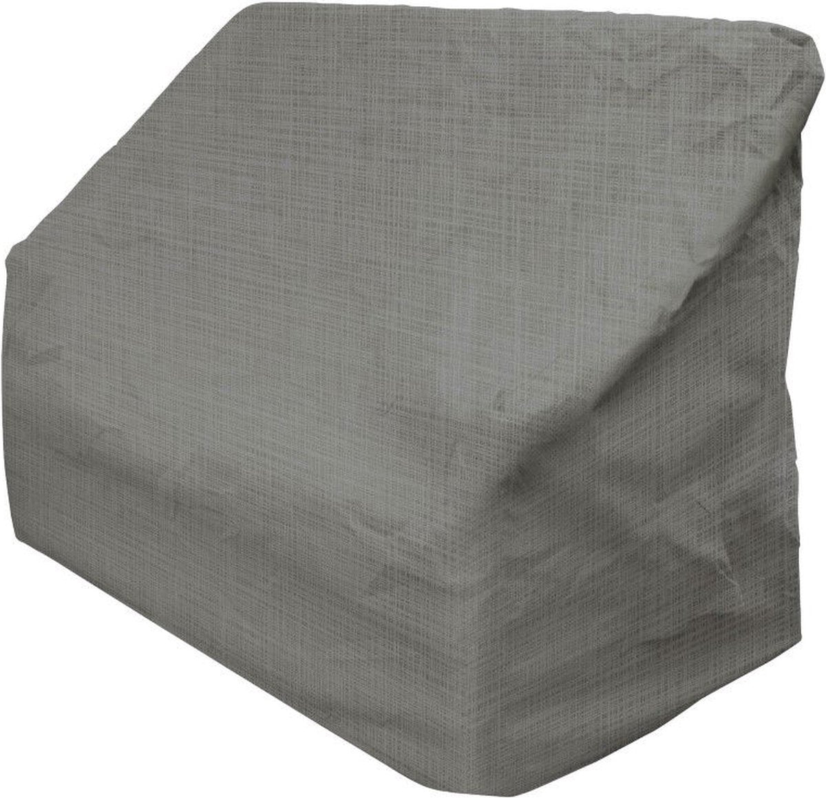 Housse de canapé lounge imperméable Eurotrail, cantonique 150x78x115 67 cm, gris