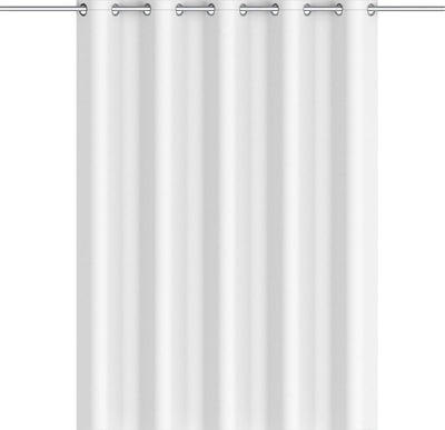 Rideau de douche Eisl - (l x l) 200 x 180 cm - blanc