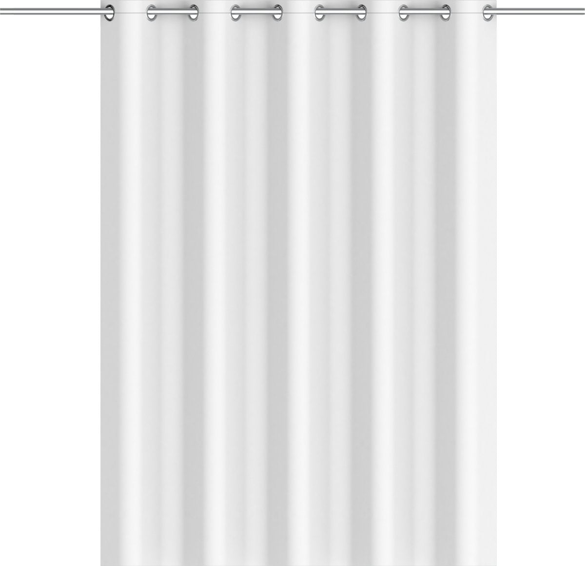 Rideau de douche Eisl - (l x l) 200 x 180 cm - blanc