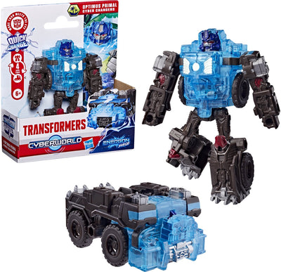 Transformers cyberworld optimus primal energon surge cyber changeurs - figurine