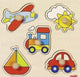 Goki Wooden Nick Puzzle Vehicles