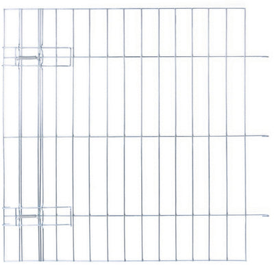 Beeztees panneau de séparation cage pour chien xl - banc - 70x76 cm