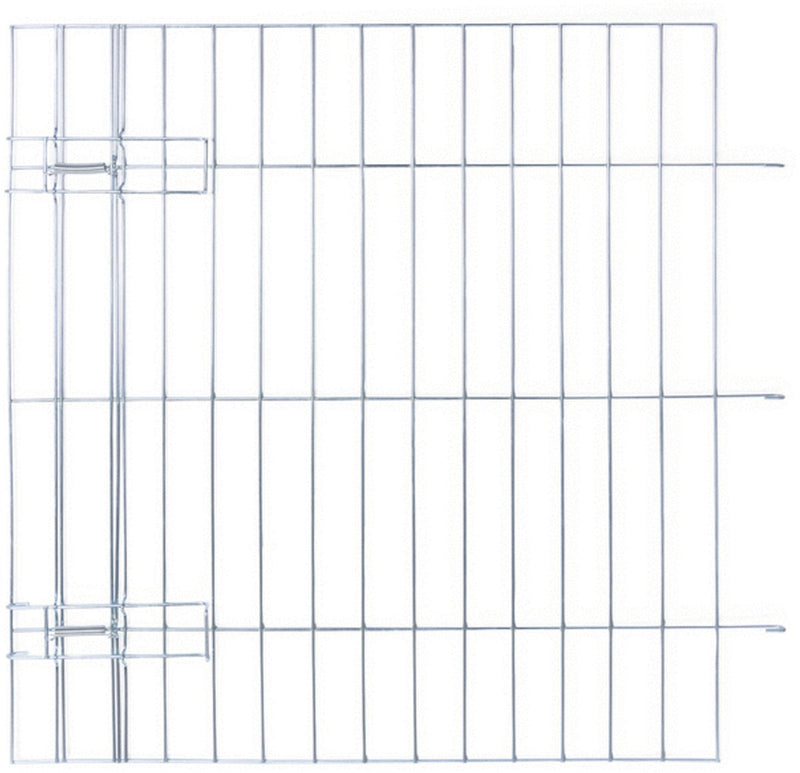 Beeztees panneau de séparation cage pour chien xl - banc - 70x76 cm