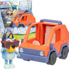 Bluey Auto 4x4 y compris la silhouette bluey