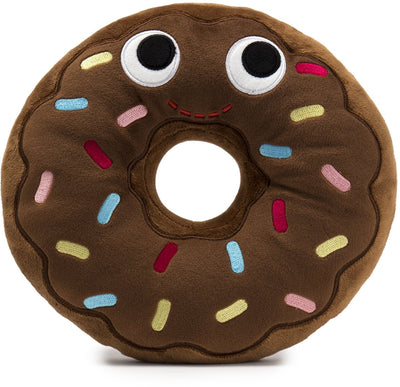 Kidrobot yummy world ben peluche beignet au chocolat - peluche douce - 20 cm