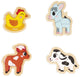 Janod - coffret puzzle - animaux de la ferme