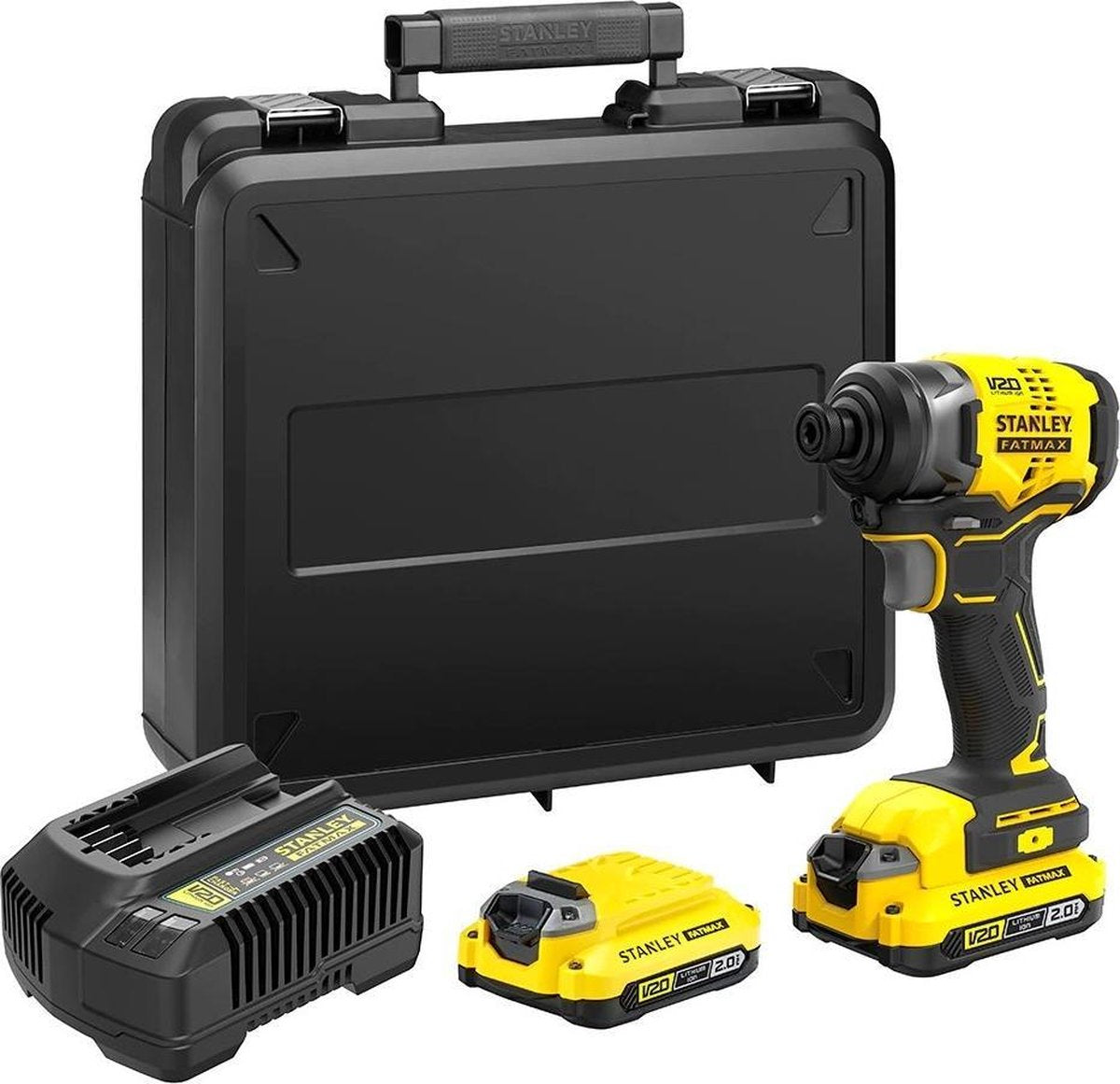 Stanley fatmax sfmcf820d2k - clé à chocs - 18v - 190nm - batterie