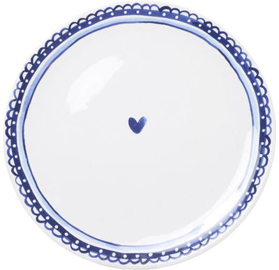 Blond Amsterdam, blond de Delft : assiette coeur 26cm