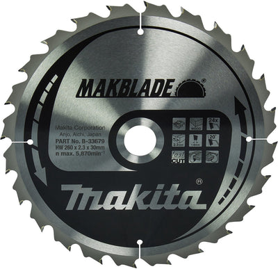 Accessoires Makita lame de scie à table bois - b-33679 - b-33679