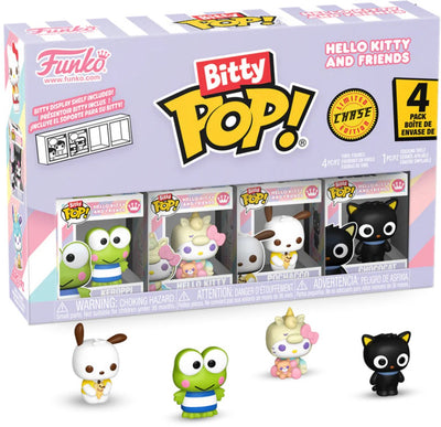 Funko Bitty Pop ! - Bonjour Kitty et ses amis - Keroppi Bonjour Kitty Pochacco poursuite aléatoire