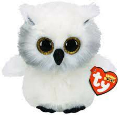 Ty Beanie Buddy Austin Owl, 24cm