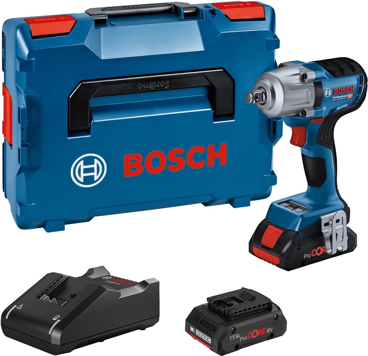 Clé à chocs sans fil Bosch 1 2 gds 18v-450hc