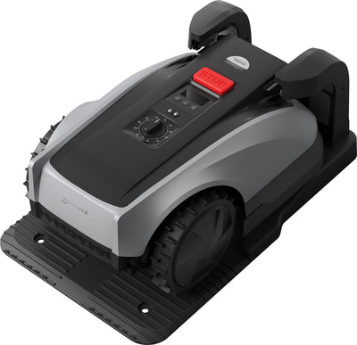 Ecovacs chèvre o600 rtk - robot tondeuse - navigation rtk - robot tondeuse sans câble périphérique - 600 m² - navigation rtk+vision - robot tondeuse - évitement d'obstacles AI - contrôle via application - traverse des espaces étroits de 0,7 m