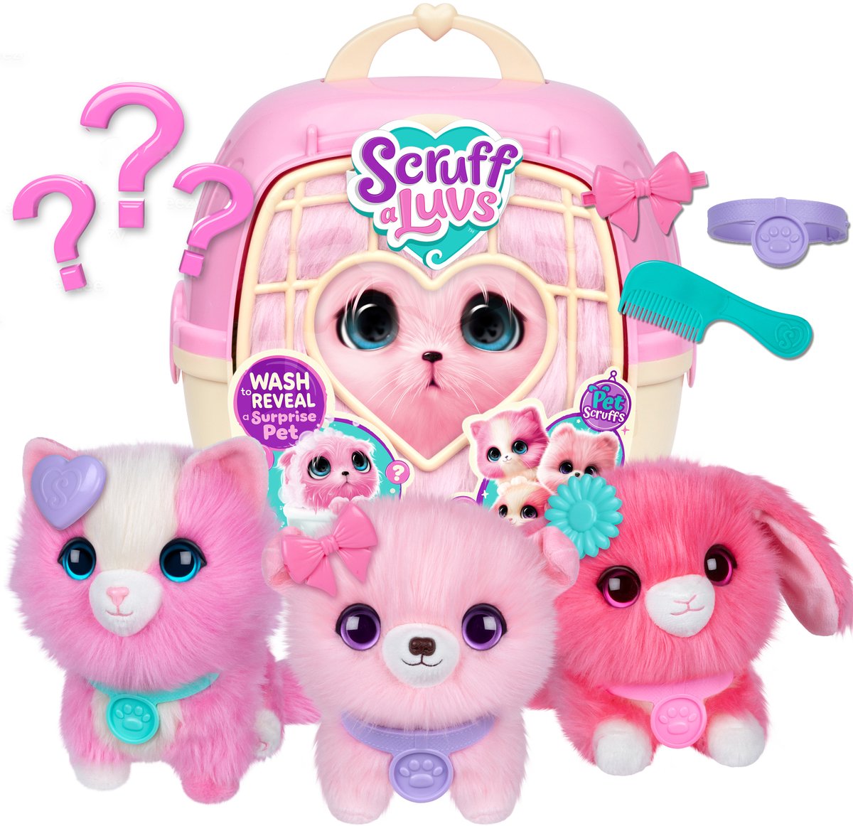 Scruff a luvs embrassez Pet Single Pink