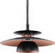 Lampe à suspension Eglo Brenda - e27 - ø 43 cm - cuivre noir