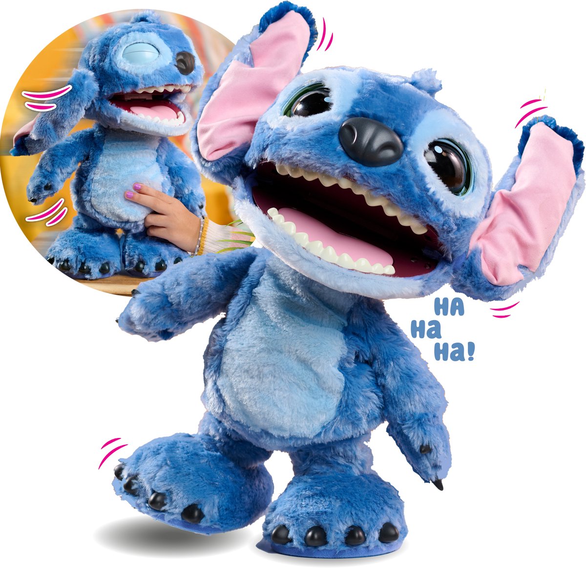 Peluche Disney Ultimate Stitch Feature 35 cm