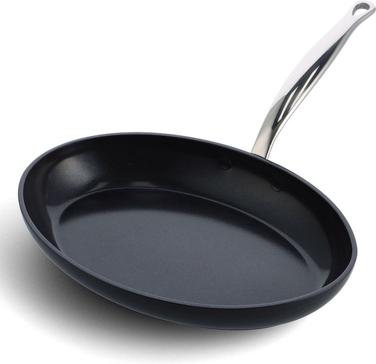Poêle à poisson Greenpan barcelona pro - 33x23cm - ovale - sans pfas