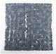 Tapis de douche Eisl - tapis antidérapant - 540 x 540 mm - motif pierre - gris anthracite