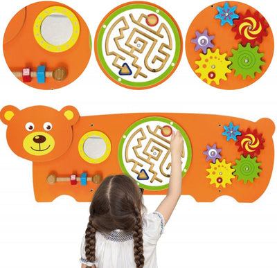 Vigatoys viga toys - ours de plateau de jeu mural