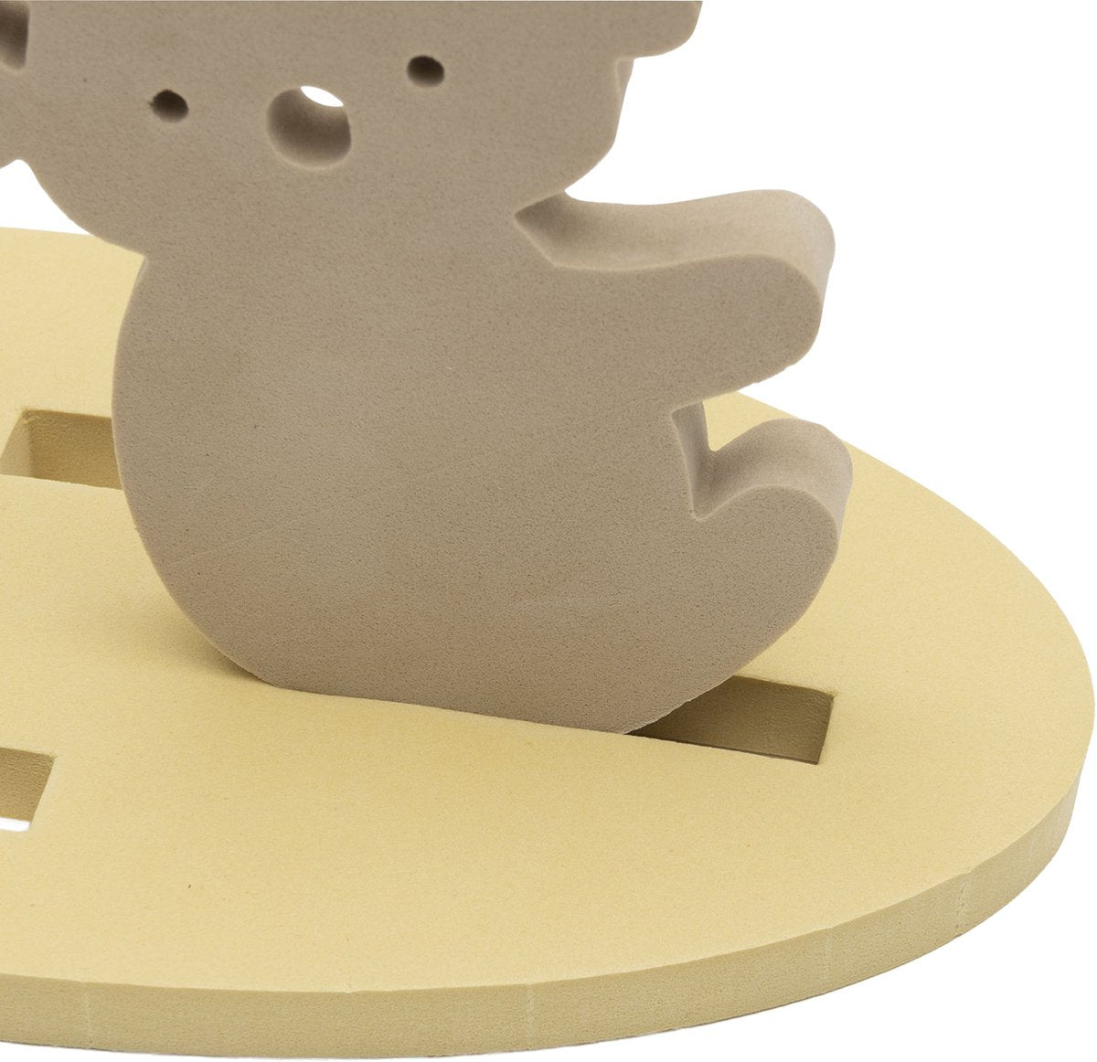Jollein ensemble de jeu de bain kangourous en mousse - jouets de bain pour enfants