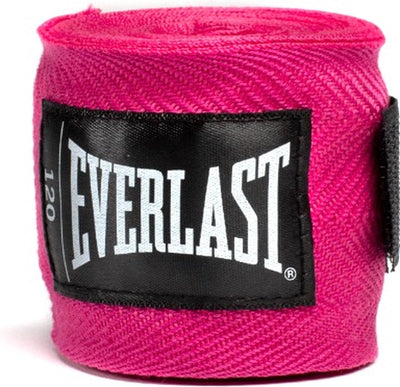 Bandes pour les mains Everlast Core, rose, 305 cm