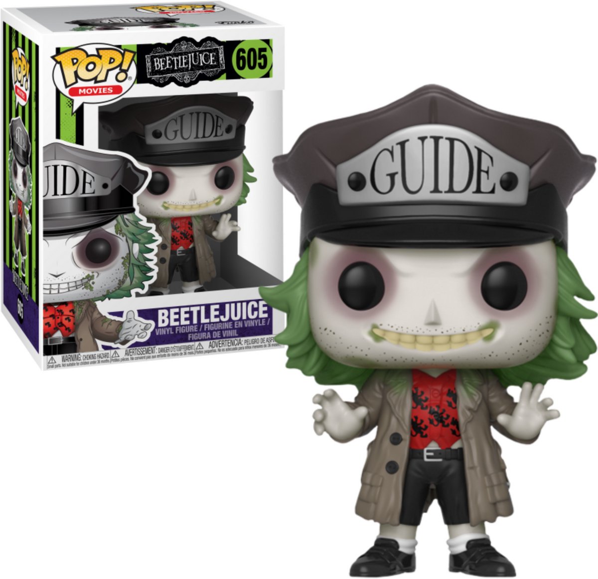 Funko-pop ! beetlejuice beetlejuice - figurine de collection #605