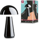 Lampe à batterie Paulmann 3-step-dim onzo ip44 dimmable 2700k noir