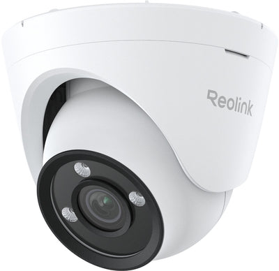 Caméra dôme Reolink ColorX Poe, 4K UHD, vision nocturne True Color, super ouverture F1.0, 1 capteur d'image 1,8", technologie HDR, détection personne-véhicule-animal, alarme projecteur-sirène