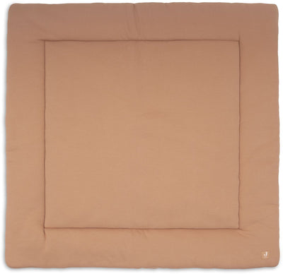 Jollein couverture de parc bébé - 100x100cm - petite gaufre - sable terra clair